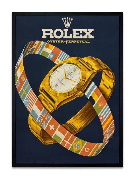 vintage rolex posters